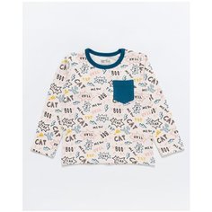 Лонгслив artie, размер 74, бежевый