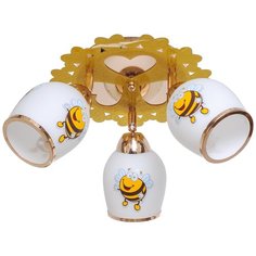 ЭкономСвет Люстра ЭкономСвет "3622x3". Золото+желтый