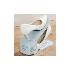 Подставка для обуви на одну пару, модель 1, голубой, 26 х 10 х 6 см Вселенная Порядка