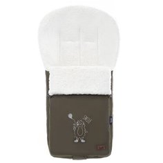 Конверт-мешок Nuovita Islanda Bianco меховой 90 см хаки