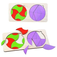 Сортер - "2 круга" в рамке Ань Янь