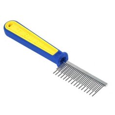 Расческа buddy разнозубая с деревянной ручкой частая zm1026-31h 36457 (10 шт)