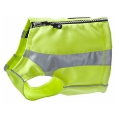 Жилет Hurtta Polar vest Полярный светоотражающий желтый для собак (XXS, Желтый)