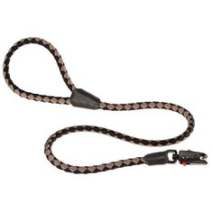 Поводок Ferplast Twist Matic G для собак (110 см x 1,8 см, Черный с коричневым)