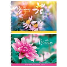 Набор альбом ArtSpace Цветы. The blooming garden 20.3 х 29 см, 100 г/м², 32 л. (18шт.)