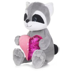 Мягкая игрушка Maxitoys Luxury Романтичный Енотик с Сердечком, 25 см