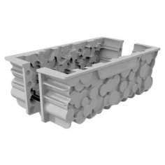 Силиконовая форма+подставка ЛЕС Kit Woody1100 Silikomart
