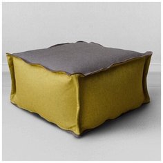 MyPuff пуфик Столик Лофт Горчица, мебельная ткань