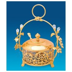 Сахарница Цветы (Юнион) AR-1339 113-602593 Crystal Temptations