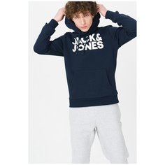 Худи Jack & Jones размер 46/S синий