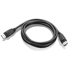 Кабель Lenovo DisplayPort (m) - DisplayPort (m), черный, 1.8 м