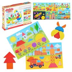 Пазл деревянный 32 эл Baby Toys Десятое королевство