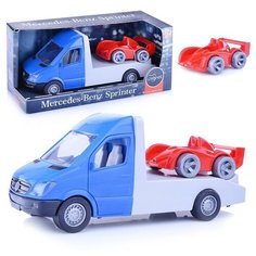 Автомобиль "Mercedes-Benz Sprinter" эвакуатор (синий) ТИГРЕС