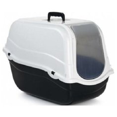 Туалет-домик дк Beeztees Romeo черно-белый 57*39*41 см 400480 (2 шт)