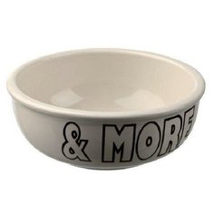 Trixie Миска керамическая Milk More миска для кошек бежевый 400 мл
