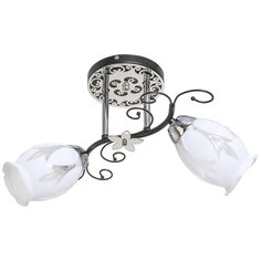 ЭкономСвет Люстра ЭкономСвет "4228x2". Хром+черный