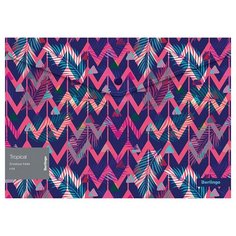 Папка-конверт на кнопке Berlingo "Tropical" A4, 180мкм, с рисунком, 12шт.