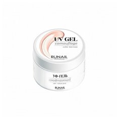 Камуфлирующий УФ-гель (цвет: "Чайная роза") №3749 56 г Runail Professional