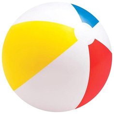Мяч пляжный "Цветной", d=51 см, от 3 лет, 59020NP INTEX 2 шт.