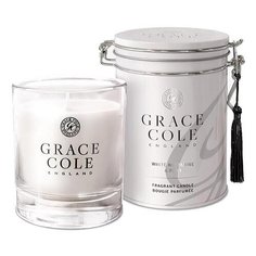 Свеча ароматическая 200гр Grace Cole Белый нектарин и груша WNP2421001
