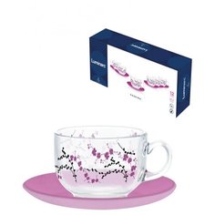 Сервиз чайный кашима пурпл 12 предметов 220мл (N3627) Luminarc