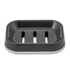 Мыльница GLOSS черный, полипропилен Swensa