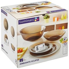 Набор посуды столовой амбьянте эклипс 19 пр. (L5176) Luminarc
