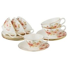 Сервиз чайный на 6 персон, 12 пр. Анджи 220 мл арт.264-893 Lefard