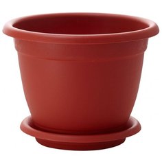 Горшок для цветов Борнео D 430 mm, 25,8л терракотовый ING42043FТР
