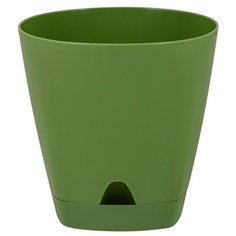 Горшок для цветов AMSTERDAM D 140 mm/1,35l оливковый ING6199ОЛ 2 шт.