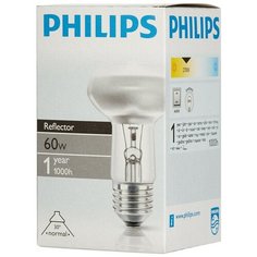 Электрическая лампа Philips рефлект. R63 60W E27 30D (30) 4 шт.