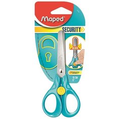 Ножницы детские Maped SECURITY 3D, 13 см, эргоном.,симметричные,в блистере 4 шт.