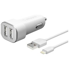Зарядное устройство Deppa 11291 с кабелем Lightning