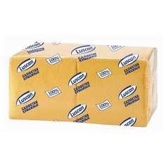 Салфетки бумажные Luscan Profi Pack 1сл24х24 желтые 400шт/уп 2 шт.