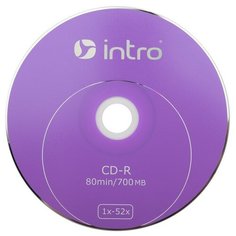 Носители информации CD-R, 52x, Intro, конверт/1, Б0016199 7 шт.