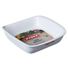 Форма для запекания Supreme White квадратная 24см керамика (SU24SR1/7046) Pyrex