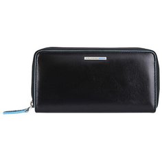 Кошелек женский Piquadro Blue Square черный натур.кожа PD3229B2/N