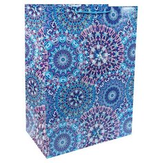 Пакет подарочный Сумка бум.26 супер вертик.- иллюзия, 40х55х24см,48620 2 шт. Veld Co