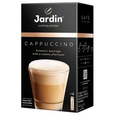 Кофе Jardin в стиках растворимый Капучино 3в1, 18гх8шт 1690-10 2 шт.
