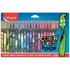 Фломастеры COLOR"PEPS MONSTER 24 цв., 845401 Maped