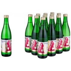 Вода минеральная прир леч-стол.Нагутская Арджи-26,газ,стек 0,5л,12шт/уп