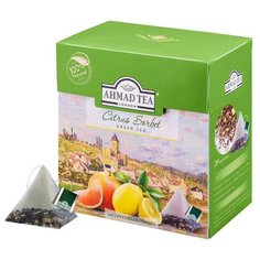 Чай Ahmad Tea Цитрусовый сорбет зеленый пирамидки 20х1,8г 1239 2 шт.