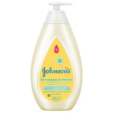 Шампунь -пенка дет Johnsons baby для мытья/купания от макушки до пят 500мл