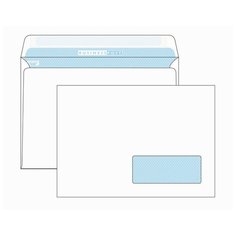 Конверты Бел C5 стрип пр окноBusinessPost 162х229 1000шт/уп/2960 Packpost