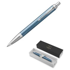 Ручка шариковая "Parker IM Stainless Steel CT",синий,подар.уп,Китай,2143645
