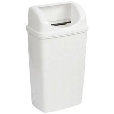 Контейнер для мусора Luscan Professional настенный 50л белый R-3519