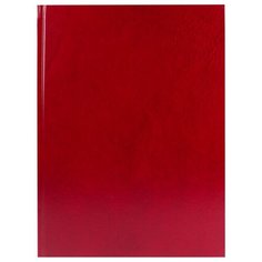 Ежедневник А4, 136л Бордо (136-1518) бумвинил, недатиров 2 шт. Проф Пресс