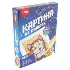 Картина из пайеток Котенок Ап-043 Lori