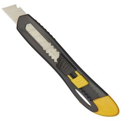Нож канцелярский 18 мм Maped UNIVERSAL с фиксатором, пластик, цв.вассорт. 2 шт.