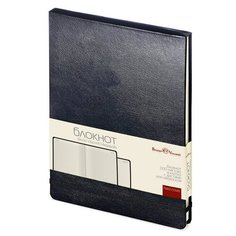 Блокнот с резин. А5 100л. клетка MEGAPOLIS (REPORTER),черный 3-103/02 Bruno Visconti